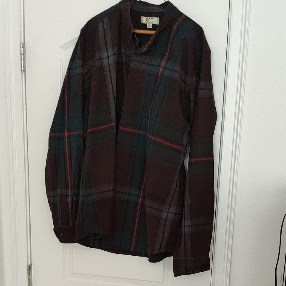 Plaid Long Sleeve Shirt